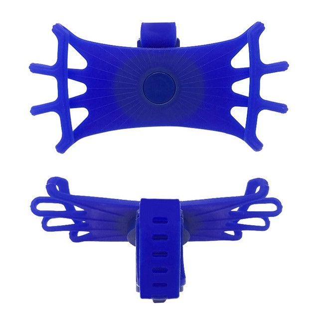 HKM-886547 Bicycle Phone Holder for Samsung and Xiaomi Devices - Universal Silicone Mount in Multiple Colors