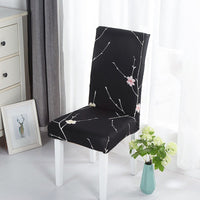 HKM-886739 Universal Office Chair Cover in Various Patterns and Colors - Dustproof Polyester Seat Protector