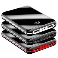 HKM-886867 Mini LCD Digital Power Bank with Intelligent Control Circuit – 10000mAh Dual Output, Quick Charging, Compact Design