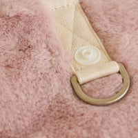 HKM-8869309 Cozy Polyester Dog and Cat Coat in Light Pink and Light Brown Sizes XS-XL