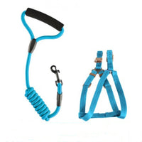 HKM-8869437 Adjustable Dog Leash and Chest Strap - Suitable for Medium to Large Breeds