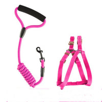 HKM-8869437 Adjustable Dog Leash and Chest Strap - Suitable for Medium to Large Breeds