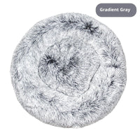 HKM-8869693 Plush Winter Warm Cat & Dog Bed - Cozy Fabric Pet Bed, Various Sizes & Colors