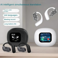 HKM-886995 AI Translation Wireless Headset with ANC Noise Reduction and Ultra-long Battery Life
