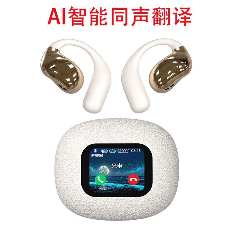 HKM-886995 AI Translation Wireless Headset with ANC Noise Reduction and Ultra-long Battery Life