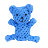 HKM-8870461 Cotton Rope Animal Chew Toy for Dogs - Giraffe, Hippo, Elephant, Duck, Bear, Tiger, Turtle, Alligator, Lion, Squirrel, Octopus, Dinosaur