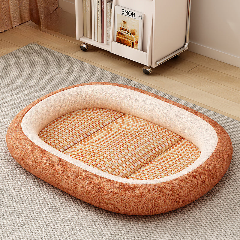 HKM-8871485 Pet Supplies Summer Cool Nest Removable and Washable Cotton Pet Bed