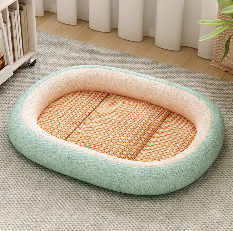 HKM-8871485 Pet Supplies Summer Cool Nest Removable and Washable Cotton Pet Bed