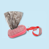 HKM-8871869 Portable Dog Poop Bag Dispenser with Thickened Holder for Easy Pick-Up and Disposal