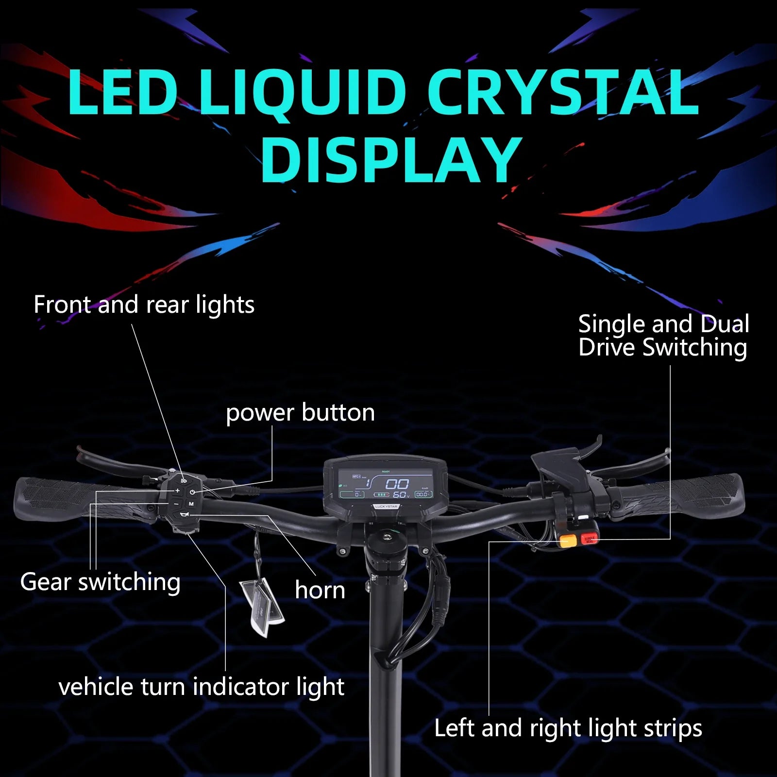 HKM-887187 Foldable 11-Inch Electric Offroad Scooter, Dual Motor 3000W, 90-100KM Range, Waterproof, Hydraulic Disc Brakes
