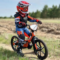 HKM-887251 FXB 12" Electric Balance Bike for Kids, 250W Hub Motor, Aluminum Frame, Safe Non-Pedal Design