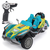 HKM-887251 Light Show Remote Control 3-Wheel Stunt Truck for Kids - Electric Indoor/Outdoor Toy, Ready-to-Go