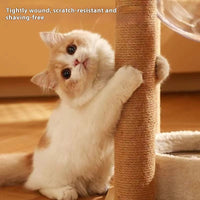 HKM-8873661 Luxury Wooden Cat Climbing Frame with Integrated Space Capsule Design