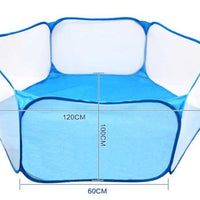 HKM-8874429 Foldable Children's Play Tent with Steel Frame and Waterproof Polyester - Ideal for Indoor and Outdoor Ball Pit Fun