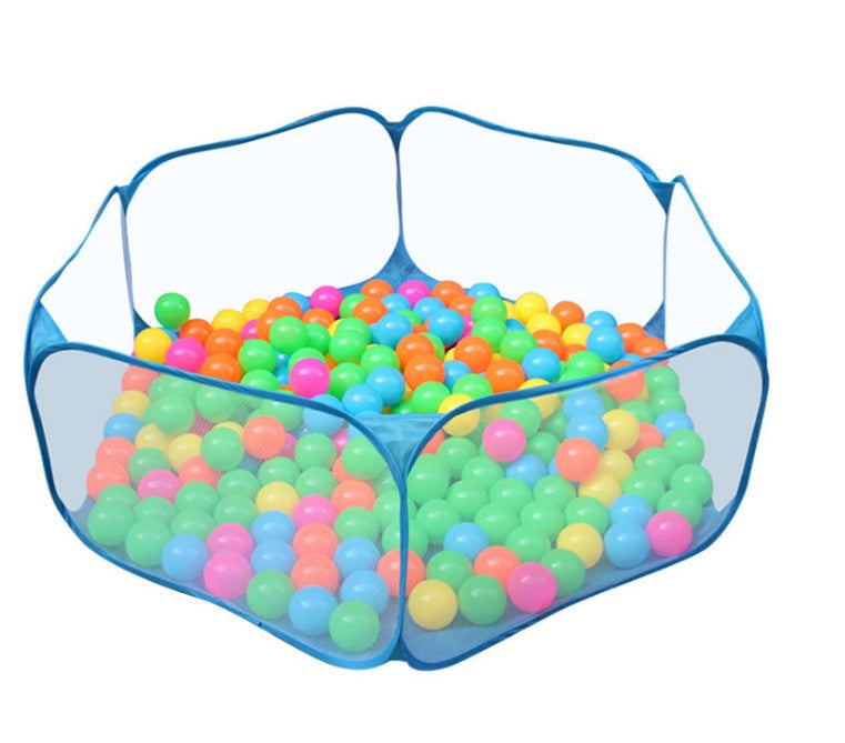 HKM-8874429 Foldable Children's Play Tent with Steel Frame and Waterproof Polyester - Ideal for Indoor and Outdoor Ball Pit Fun