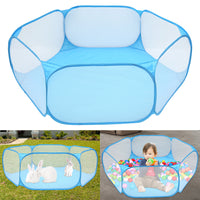 HKM-8874429 Foldable Children's Play Tent with Steel Frame and Waterproof Polyester - Ideal for Indoor and Outdoor Ball Pit Fun