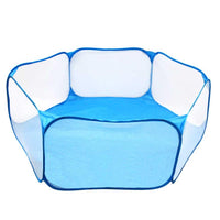 HKM-8874429 Foldable Children's Play Tent with Steel Frame and Waterproof Polyester - Ideal for Indoor and Outdoor Ball Pit Fun