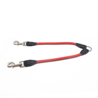 HKM-8875197 Reflective Double-Headed Nylon Dog Leash - Scalable, Durable & Comfortable for Small to Medium Dogs