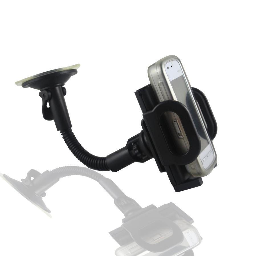 HKM-887699 Adjustable Car Phone Holder for GPS Navigation - Fits 45-115mm Devices