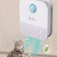 HKM-8878653 Smart Cat Odor Purifier with 4000mAh Battery - 99% Deodorization, USB Charging, Quiet Operation