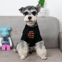 HKM-8879549 Trendy Casual Cotton Dog T-Shirts in Orange and Black ¨C Sizes S to XXXL