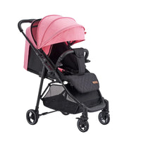 HKM-888019 Reversible Newborn Stroller with Adjustable Armrests, Sunroof Sunshade, for 0-3 Years