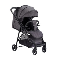HKM-888019 Reversible Newborn Stroller with Adjustable Armrests, Sunroof Sunshade, for 0-3 Years