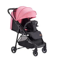 HKM-888019 Reversible Newborn Stroller with Adjustable Armrests, Sunroof Sunshade, for 0-3 Years