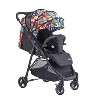 HKM-888019 Reversible Newborn Stroller with Adjustable Armrests, Sunroof Sunshade, for 0-3 Years