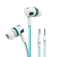 HKM-888019 Wired In-Ear Headset with Microphone for Hands-Free Calling and Dynamic Sound Quality