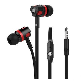HKM-888019 Wired In-Ear Headset with Microphone for Hands-Free Calling and Dynamic Sound Quality