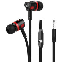 HKM-888019 Wired In-Ear Headset with Microphone for Hands-Free Calling and Dynamic Sound Quality