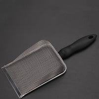 HKM-8881341 Stainless Steel Cat Litter Shovel with Fine Mesh Options for Efficient Sand Leakage