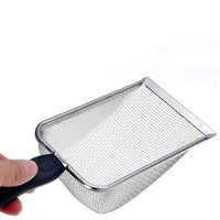 HKM-8881341 Stainless Steel Cat Litter Shovel with Fine Mesh Options for Efficient Sand Leakage