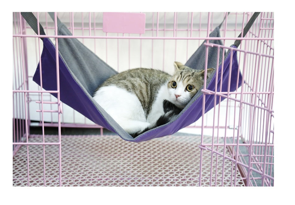 HKM-8881981 Waterproof Oxford Cloth Cat Hammock - 53x36cm Cozy Pet Bed