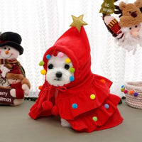 HKM-8882749 Cozy Autumn and Winter Pet Cloak - Two Color Shawl for Dogs