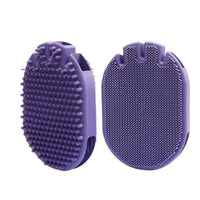 HKM-8883005 Soft Bristle Dual-Sided Pet Massage and Shampoo Brush for Dogs and Cats