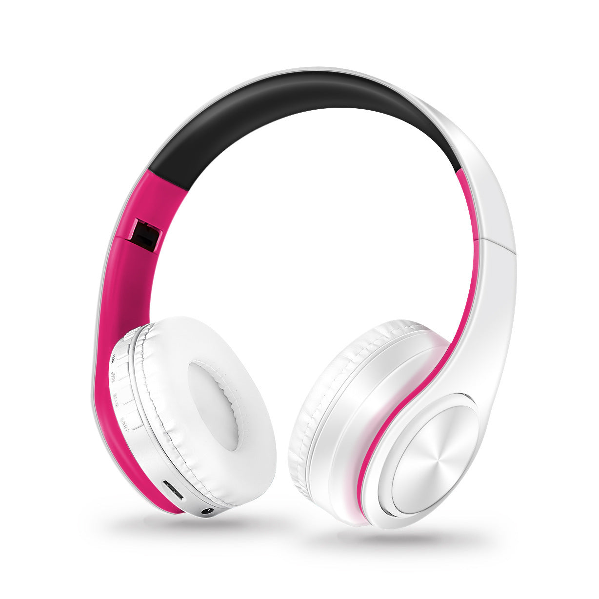 HKM-888339 Folding Wireless Bluetooth Headset with FM and MP3 Functionality