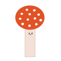 HKM-8883773 Plush Mushroom Cat Chew Toy for Biting and Fun - 25x10cm