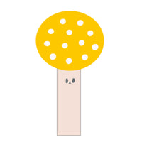 HKM-8883773 Plush Mushroom Cat Chew Toy for Biting and Fun - 25x10cm