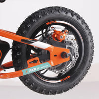HKM-888403 16 Inch Electric Balance Bike with 350W Brushless Hub Motor for Kids - Aluminum Frame, Disc Brake, 2 Speed Modes