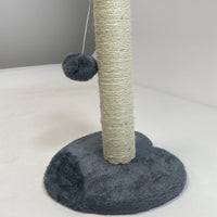 HKM-8884413 Cat Climbing Structure in Gray - Stylish and Space-Saving Design for Active Play