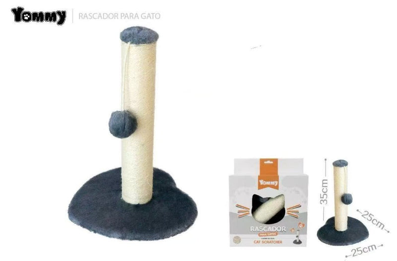 HKM-8884413 Cat Climbing Structure in Gray - Stylish and Space-Saving Design for Active Play