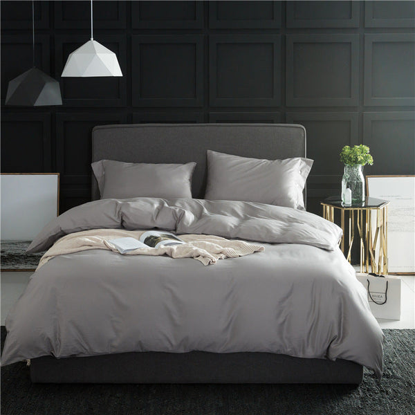 HKM-888467 Cotton Four-Piece Bedding Set, Long-Staple, Reactive Print, Available for 1.5-2.0m Beds