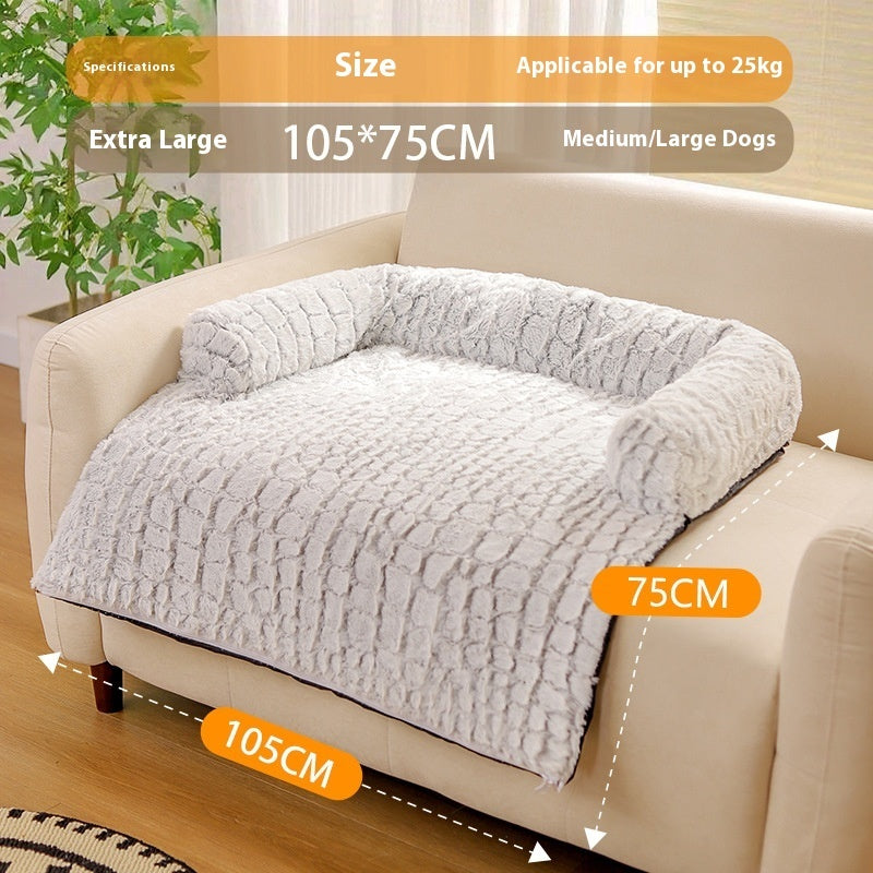 HKM-8884797 Extra Large Luxurious Pet Sofa Nest for Cats and Dogs