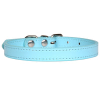 HKM-8884925 Durable PU Large Dog Leash and Collar Set with Wire Buckle for Dogs and Cats
