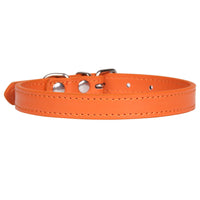 HKM-8884925 Durable PU Large Dog Leash and Collar Set with Wire Buckle for Dogs and Cats