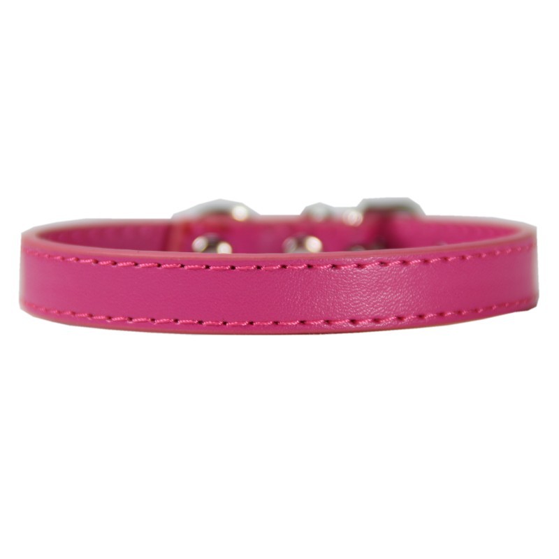 HKM-8884925 Durable PU Large Dog Leash and Collar Set with Wire Buckle for Dogs and Cats