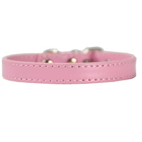 HKM-8884925 Durable PU Large Dog Leash and Collar Set with Wire Buckle for Dogs and Cats
