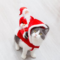 HKM-8885309 Festive Green Elf Dog Costume for Christmas - Adjustable Size, Cozy Cotton Design
